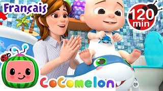 La chanson du pot  CoComelon en Français  Chansons pour bébés [upl. by Noirad]