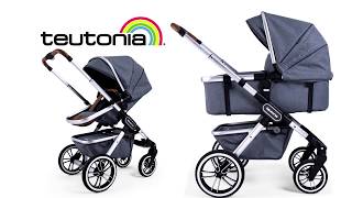 Обзор коляски Teutonia TRIO  Mothercare [upl. by Aicilat]