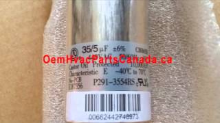 Dual Run Capacitor 355 uf 440 volt P2913554RS [upl. by Donaugh]