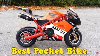 Best Quality Mini Moto 50cc PocketBike PS50 Rocket Sport from Nitro Motors [upl. by Goldina573]