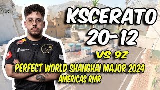 FURIA KSCERATO 2012 vs 9z Dust2  Perfect World Shanghai Major 2024 Americas RMR  CS2 POV [upl. by Albin658]