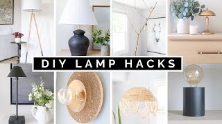 TOP TEN DIY LAMP IDEAS  DIY IKEA HACK  DIY THRIFT FLIP LAMPS [upl. by Vidovik]