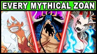 All 11 Mythical Zoan Users and Their Powers Explained One Piece Every Mythical Zoan Devil Fruit [upl. by Royce]