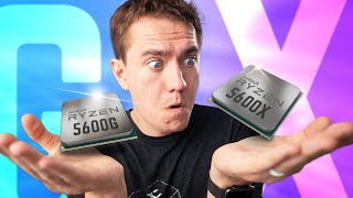 Ryzen 5 5600G vs 5600X  The Truth [upl. by Imotas]