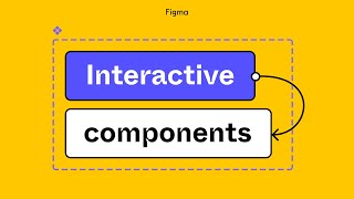 Figma tutorial Interactive components [upl. by Tisman291]