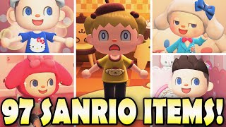 How To Get Sanrio Amiibo Card Posters In Animal Crossing New Horizons [upl. by Jada]