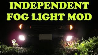 Independent Fog Light Mod [upl. by Moskow]