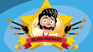 Mini Bio  Elvis Presley [upl. by Pillsbury]