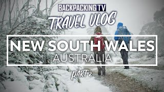 Hiking Mount Kosciuszko in a Blizzard  Backpacking Australia Episode 2 [upl. by Ardene568]