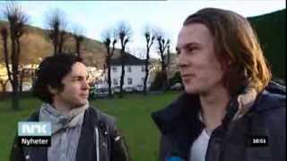 NRK news  Ylvis skal ha konsert i Bergen 16mai 09012014 [upl. by Naved]