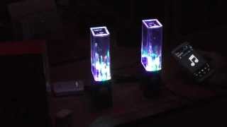 Water Bass Dancing Speakers Review [upl. by Kiel]