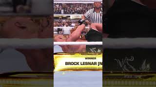 Legend Difficulty Brock Lesnar Wins Via Submission Kimura Lock WWE 2K24 Gameplay [upl. by Lefty317]