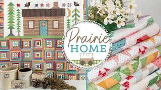 Sneak peek at ALL the quilts Prairie Home Quilt Book👩‍🌾 Lori Holt🐂 Bee in my Bonnet amp Its Sew Emma [upl. by Brogle]