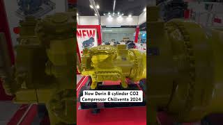 New Dorin CO2 Compressor 8 cylinders 750 HP chillventa2024 gonatrefs [upl. by Malaspina682]