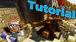 Vanilla Tutorial  SUPER Simple Catapult  Minecraft 112 tutorial series [upl. by Olds322]