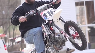 Insane Custom Vegas KLX195 Pit Bike  Kaplan Cycles [upl. by Vera488]