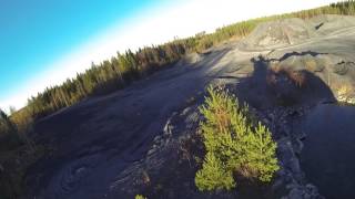 Hobbyking bixler 3 FPV with KK flight stabilization OpenAero2 [upl. by Doyle]