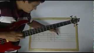 Tutorial Bass 8 Inversão de Acordes na Partitura  1ª e 2ª Inversão no Contrabaixo [upl. by Anaillil]