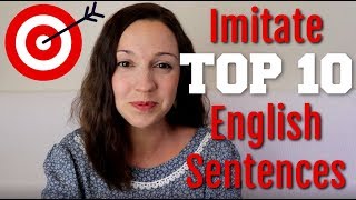 How to Pronounce TOP 10 English Sentences [upl. by Reisinger]