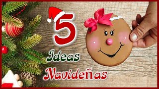 5 LINDAS IDEAS PARA DECORAR LA COCINA EN NAVIDAD  Manualidades navideñas  Christmas crafts [upl. by Amethist]