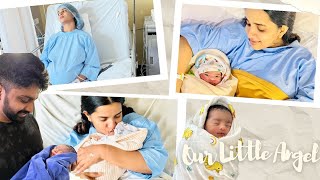 Birth Vlog 👶🏻🐣🧿 Our Little Angel 💫  Malavika Krishnadas  Thejus Jyothi [upl. by Fayre367]