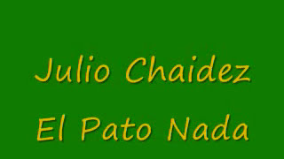 Julio Chaidez  El Pato Nada [upl. by Walling]