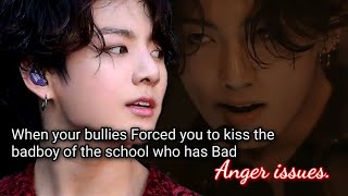 When your bullies Forced you to kiss the badboy of the school who has bad Anger issues [upl. by Randee]