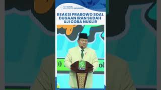 Wantiwanti Prabowo soal Konflik Timur Tengah seusai Muncul Dugaan Iran Sudah Uji Coba Nuklir [upl. by Noah65]