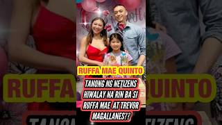 RUFFA MAE QUINTO AT TREVOR MAGALLANES HIWALAYAN ISSUE🛑ruffamaequinto viral [upl. by Adnohsed519]