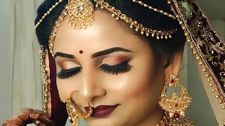 Indian Bridal makeup tutorial 2022 step by step  Pooja Seth [upl. by Erodasi]