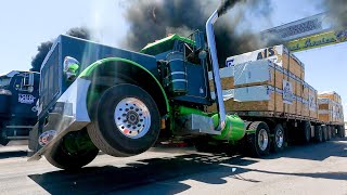 Great Lakes Big Rig Challenge 2021 LOADED SEMI DRAG RACING [upl. by Kreiker]