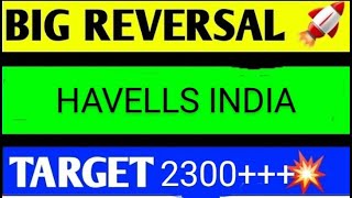 HAVELLS SHARE LATEST NEWS TODAYHAVELLS SHARE ANALYSIS HAVELLS SHARE TARGETHAVELLS SHARE NEWS [upl. by Anahahs]