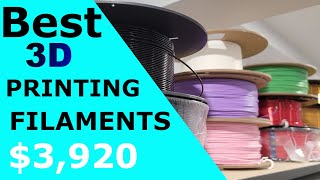 Best 3d Printing Filaments for Etsy Business Profit Hatchbox Jayo TTYT3d SunLu TECBEARS Review [upl. by Srednas]