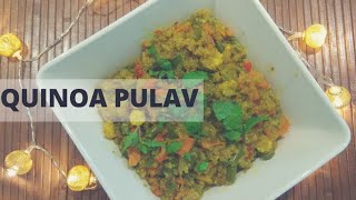 Quinoa Pulav  Gluten free rice recipe [upl. by Courcy117]