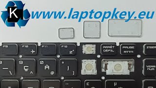 MSI LAPTOP KEYBOARD REPAIR GUIDE GF72 GS63 GE62 GL62 GV72 GS60 GP62 GS73 How to Install Fix keys DIY [upl. by Valley]