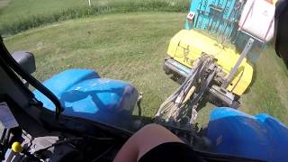 GoProSound New Holland mit Mengele Rotobull 8000 beim 2 Schnitt HD [upl. by Peirce]