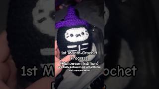 1 Month Crochet Progress crochet crocheting beginnercrochet [upl. by Navi167]