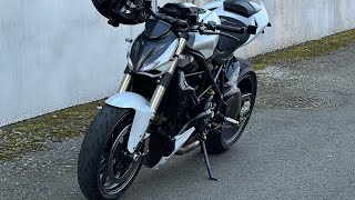 Ducati Streetfighter Wheelies  SC Project CRT [upl. by Ahsiuq]