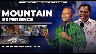 MOUNTAIN EXPERIENCE WITH TB JOSHUA EVANGELIST [upl. by Adnoloy]