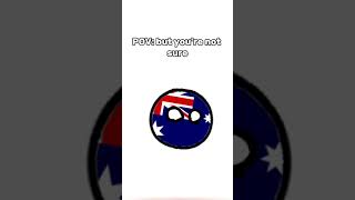 Australian iron funny memes shorts countryballs youtubeshorts [upl. by Sinne785]