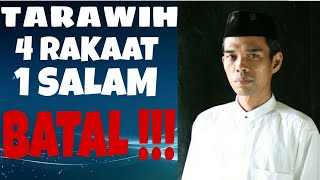 Tarawih 4 rakaat 1 salam  Ust Abdul Somad [upl. by Gem928]