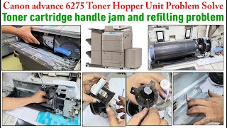 Canon Advance 6275 Hopper Unit Handle Jam All Problem Solve HindiUrdu and English Subtitle [upl. by Harol]