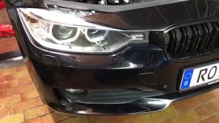 BMW F Modelle Stoßstange vorne wechseln  umrüsten  BMW F Series Front Bumper removal [upl. by Eecal]