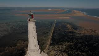 Phare de Cordouan Vue du ciel [upl. by Yzzik42]