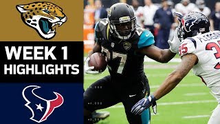 Jaguars vs Texans  NFL Week 1 Game Highlights [upl. by Lewis]