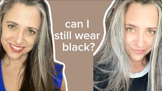 Can you still wear neutral colors with gray hair [upl. by Saw]