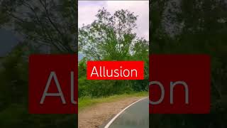 What is an Allusion Examples learnersworld figureofspeech [upl. by Ford]