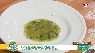 Vamo Arriba  Ravioles con pesto [upl. by Tarttan]