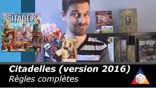 Citadelles version 2016  Règles complètes [upl. by Philbert]