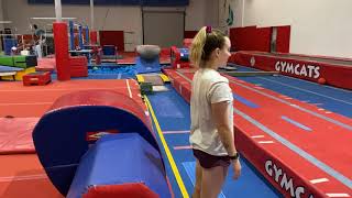 Steps in teaching back handsprings [upl. by Monaco]